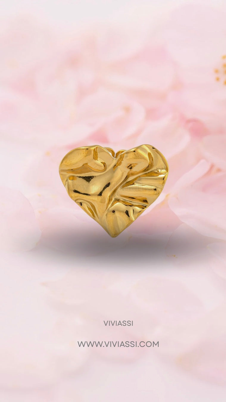 BIG HEART RING